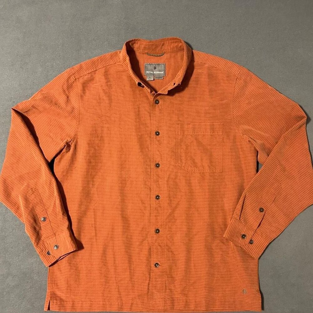 Royal-robbins Men's Orange Shirt